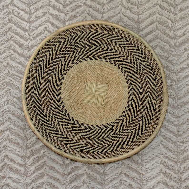 Woven Basket Set of 5, Perfect African Basket Set