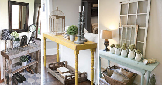 Table Montage in Your Foyer