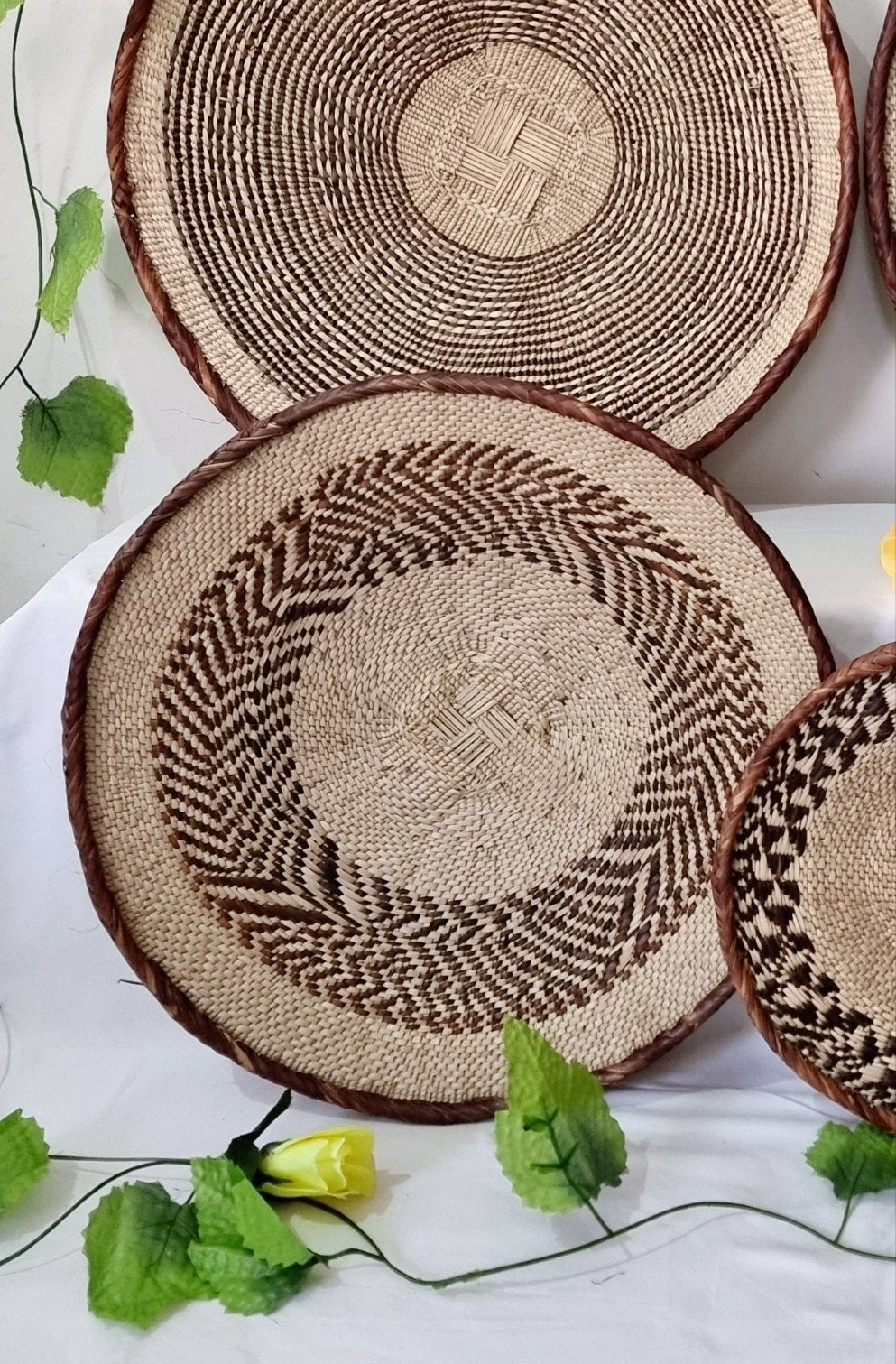 Binga Basket and Rwanda basket set of 5