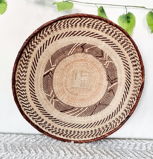 African Wall Basket Set of 5