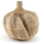 Load image into Gallery viewer, 55cm Woven Vase | Bolga Gourd | Garlic Gourd Basket | Bulawayo Gourd
