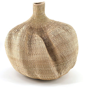 55cm Woven Vase | Bolga Gourd | Garlic Gourd Basket | Bulawayo Gourd