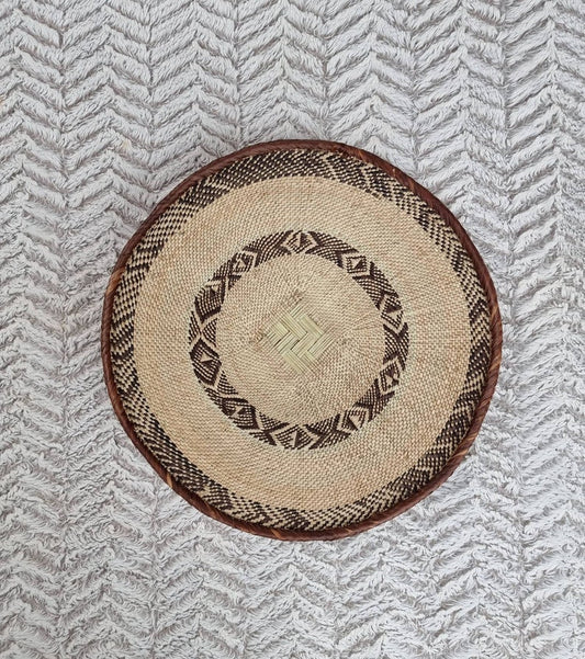 Binga Baskets African Wall Basket Set of 5 | Woven Basket