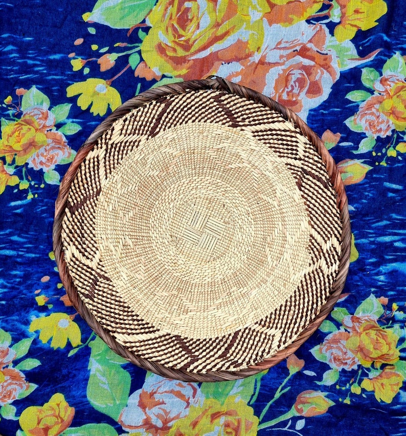 A set of 5 Beautiful Binga/Tonga Baskets | African woven baskets