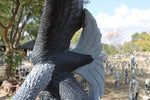 Load image into Gallery viewer, 90&quot; Majestic American Bald Eagle Garden Sculpture &amp; Statue Stone Art Yard Décor
